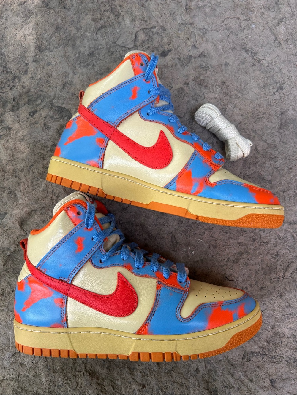 NIKE Dunk High 1985 “Orange Acid Wash” (DD9404-800)-Men’s size 8